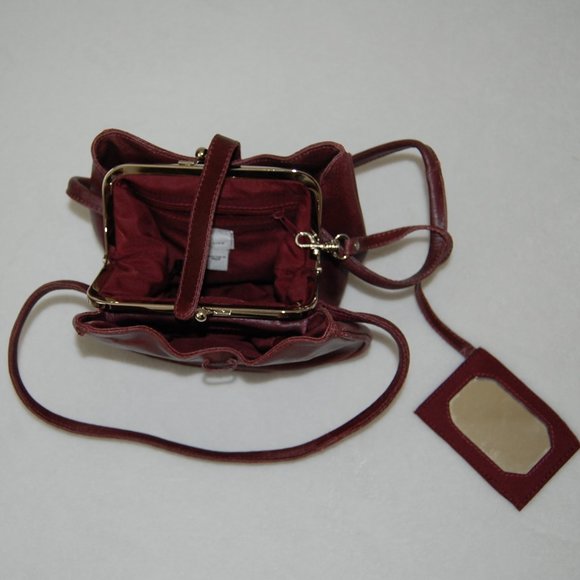 Brand NEW Wilson's Leather Maxima Small Bag with Clasp Closure - Picture 7 of 9